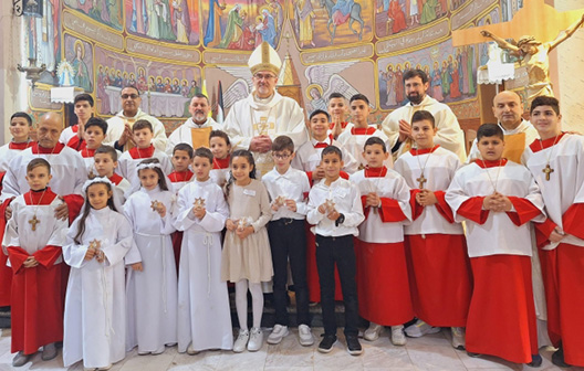 Monseigneur Pizzaballa à Gaza